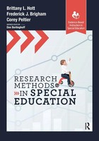 Brittany Hott (U. A.) | Research Methods In Special Education | Taschenbuch