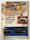 Nintendo NES HOMEWORK FIRST Master Lock ORIGINAL Vintage SEALED 1990 RARE