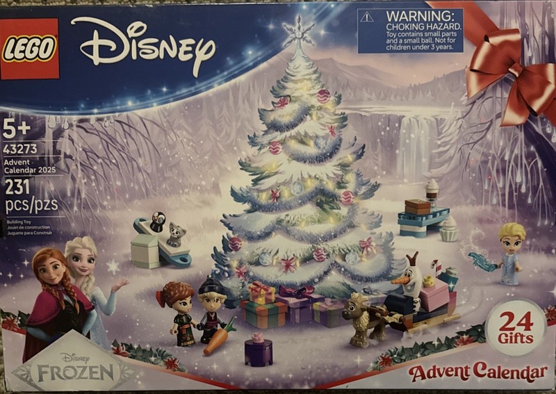 LEGO Disney Frozen Advent Calendar 2025 231 Pieces 43273 NEW