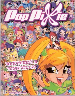 Pop Pixie Empty Album Tridimensional Winx Club Italy