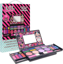 L.O.L Surprise All-In-One Kids Cosmetic Compact Set Includes Washable Lip Gloss