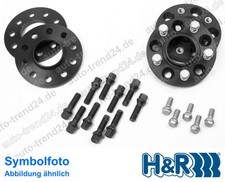H&R Spurplatten schwarz VA 10mm & HA 45mm u.a.: BMW 2er Cabriolet F23 14-21