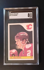1985-86 O-Pee-Chee Al Macinnis Rookie Card #237 SGC 8 near mint-mint. rookie card picture
