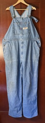 Big Mac Vintage 70-80s Workwear Denim Overalls XXL | eBay