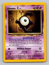 Pokemon TCG Unown [E] 67/75 Neo Discovery Unlimited Regular Common LP on eBay