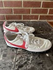 Nike Waffle Racer White Red Swoosh Men  s 6.5, Women  s 8.0