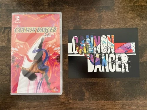 Cannon Dancer Osman Nintendo Switch Strictly Limited w/ Postcard - SHIPS IN BOX!