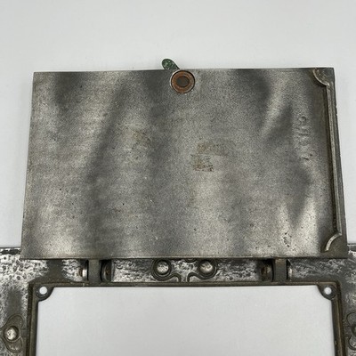 Vintage Dorgril Style Cast Aluminum Speakeasy Door Grille Tudor