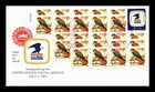 DR JIM STAMPS US COVER AMERICAN KESTREL 1C FIRST DAY ISSUE POSTAL SERVICE COMBO