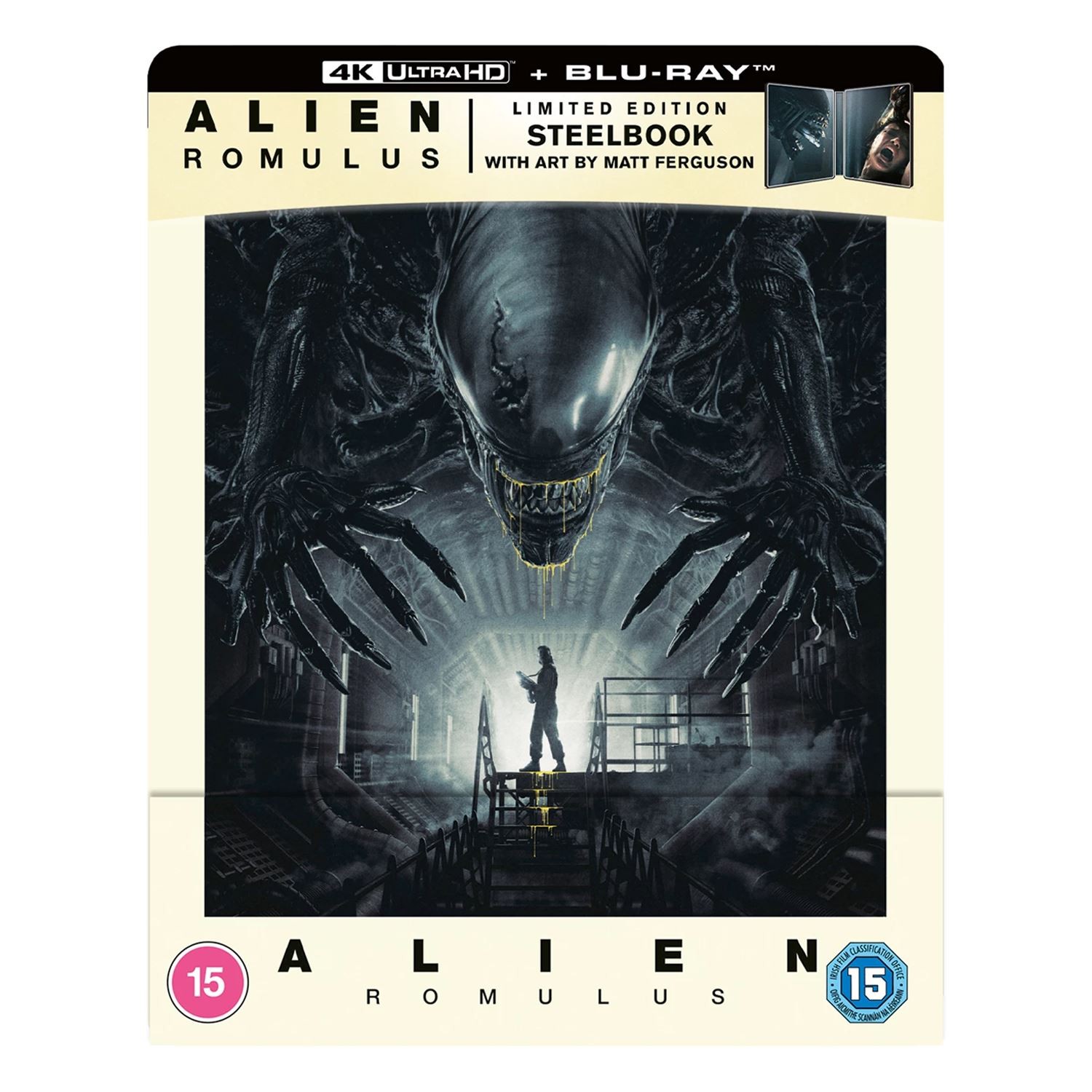 Alien: Romulus Steelbook Limited Edition [15] 4K UHD - Pre-sale