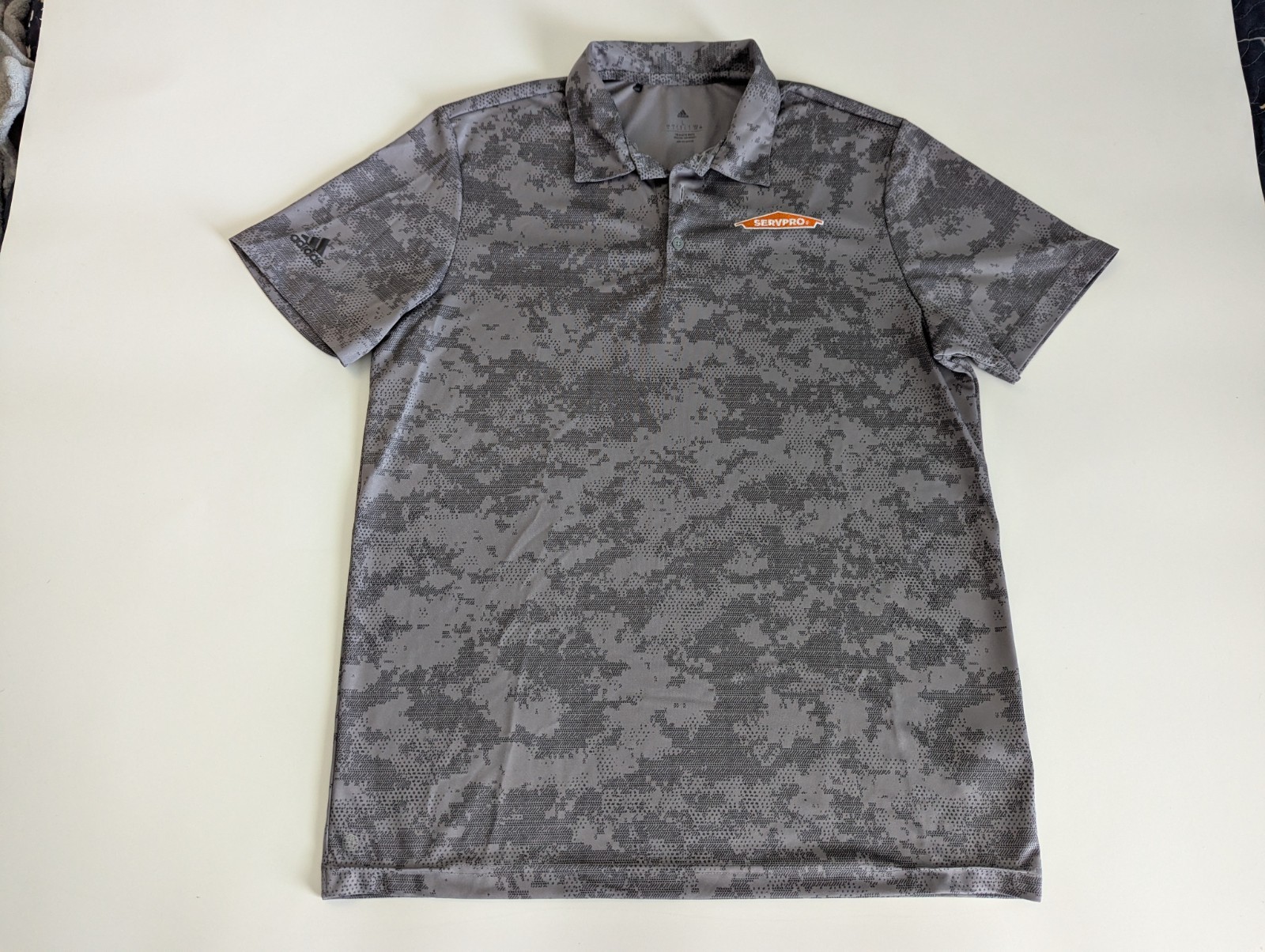 Servpro Adidas Golf Polo - Shirt Men's Large L Grey thumbnail 2