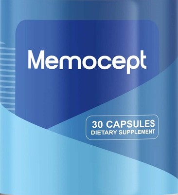 MemoCept Mind Memory & Cognitive Health Support Dietary Supplement 30 Capsules