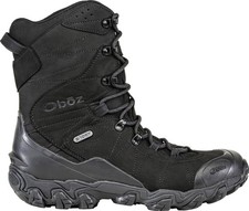 MENS OBOZ BRIDGER 10" INSULATED WINTER SNOW B-DRY WATERPROOF BLACK BOOTS SIZE 11