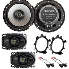Kenwood 6.5" 4x6" Speakers for 2003-2006 GMC Sierra Chevy Silverado 1500