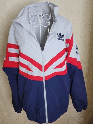 Y2k Adidas Originals Sportive Color-Block Track Jacket in Small