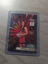 2025 Donruss WNBA Georgia Amoore Net Marvels Purple Laser RC SSP # /49
