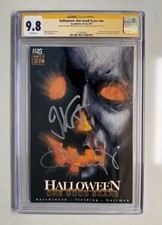 Halloween One Good Scare CGC 9.8 SS Signed John Carpenter Jamie Lee Curtis Horro