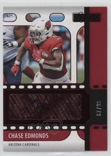 2021 Panini Chronicles Signature Series Red 67/99 Chase Edmonds Auto 1jh2