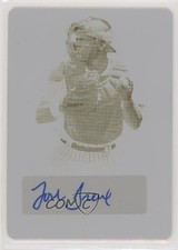 2018 Leaf Metal Draft Printing Plate Yellow 1/1 Josh Breaux #BA-JB2 Auto 09k3