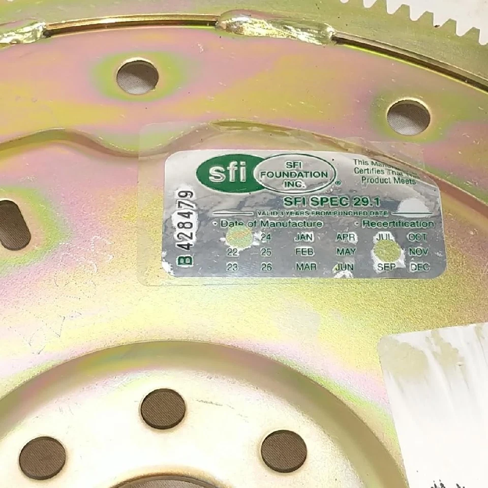 Pioneer 871022 se adapta a Ford Modular SFI 29.1 placa flexible de acero 164T equilibrio interno Foto 4 de 4