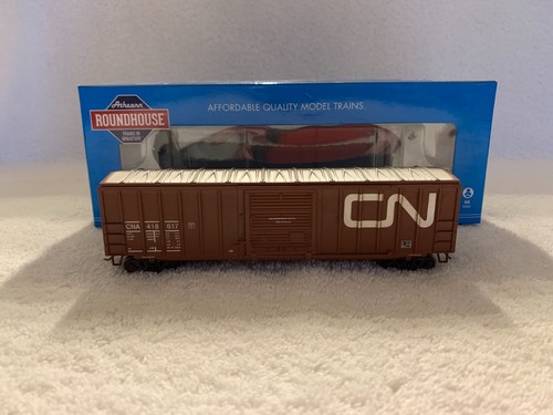 Coche de carga Athearn/Roundhouse #RND14821 escala HO Canadian National 50' ACF #418617 | Zustand: Used
