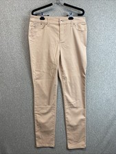 Chicos So Slimming Platinum Jegging Size 1 M Pastel Pink Stretchy Soft Basics