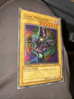 *RARE* YuGiOh Dark magician 1st Edition Ultra Rare LOB-E003 2002 Excellent