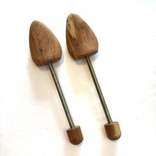 Women's Cedar Shoe Trees Pair with Tension Spring Coil 10.5 Inch