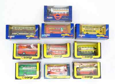Corgi Original ''London Busse'' verschiedene Versionen verfügbar - alle neu in OVP - Maßstab 1:64