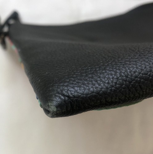 Cartera Gorman de cuero negro y floral o imitación de cuero - Imagen 7 de 9