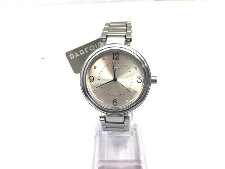 Acero Inoxidable Reloj Parfois Plateado Reloj Plateado Reloj Negro