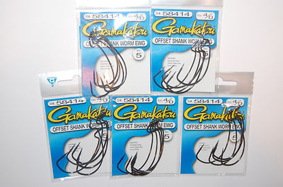 Gamakatsu Gancio A Vite Senza Fine Extra Largo-5 Per Confezione - Foto 9