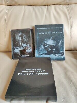 The Dark Knight Rises Japan Blu-ray Steelbook, New/Sealed | eBay