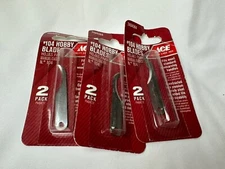 Lot of 3 (2-Pk) Ace Hobby Blades # 104 2404564