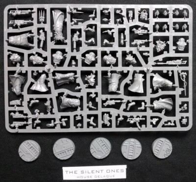 House Delaque 5 Gangers Necromunda Warhammer 40K Gang Kill Team 