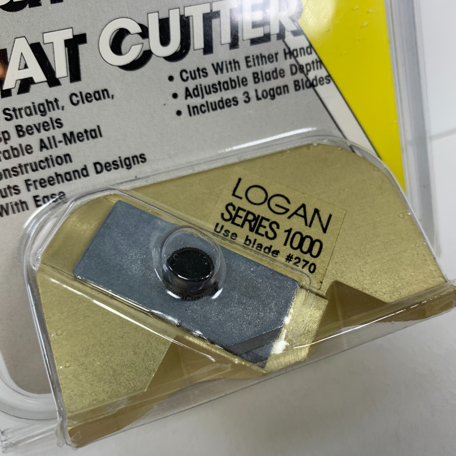 Vintage Original LOGAN Mat Cutter Series 1000 With Blades 270 New