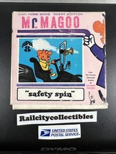 VINTAGE MR MAGOO SAFETY SPIN 8 MM COLUMBIA PICTURES HOME MOVIE SILENT EDITION