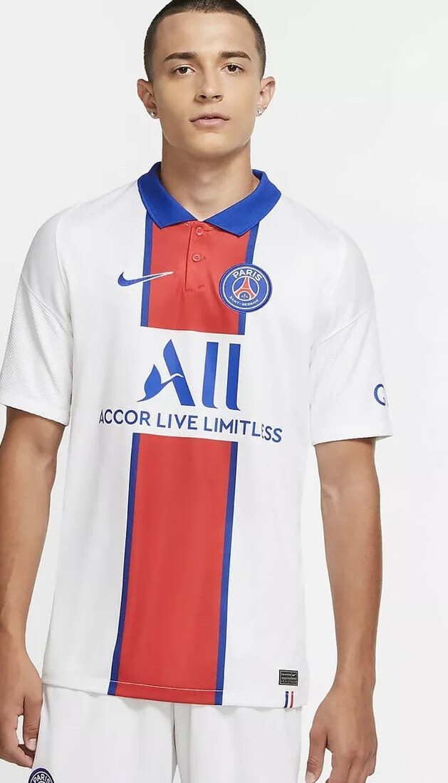Nike PSG Away Football Soccer T-Shirt Jersey - CD4507 for sale