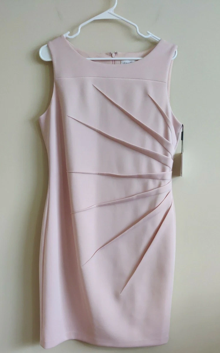 calvin klein pink dress