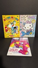 LOT OF 3 - Care Bears / Hello Kitty / Rainbow Brite Coloring  Activity Books