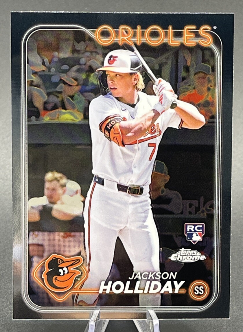 2024 Topps Chrome Jackson Holliday Baltimore Orioles RC #88