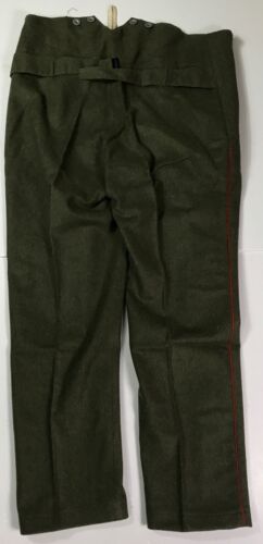 WWI GERMAN M1907 INFANTRY FIELD GREY WOOL PANTS - MEDIUM 34 WAIST - Bild 9 von 10
