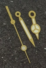 Omega Caliber 1438 Gold Plated Hour, Minute and Center Second Hand