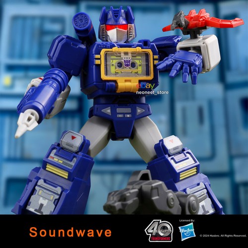 Blokees Transformers G1 Soundwave Action Figure Blind Box Model Toy 4" Scale Set - Picture 56 of 66