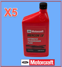 5Qts Genuine for FORD Automatic Transmission Fluid Motorcraft XT10QLVC MERCON LV