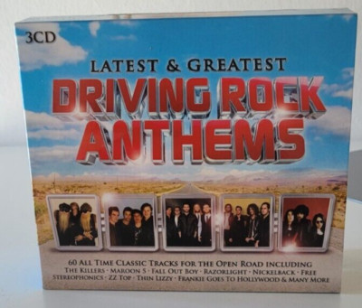 Latest & Greatest Driving Rock Anthems 3 x CD, Compilation