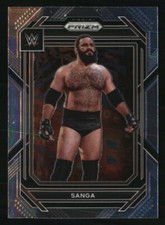 Sanga 2023 Panini Prizm WWE #117 WRESTLING Card