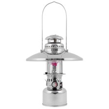 Gaslampe mit Piezo-Zündung und Reflektorschi...