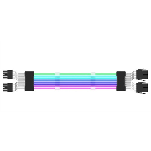 ARGB-Netzteil-Verlängerungskabel, Motherboard-RGB-Verlängerungskabel für Co8843