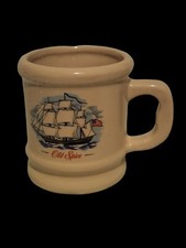 VTG Old Spice Grand Turk Ship w/ American Flag Coffee,Tea,Shaving Mug NEW Marked
